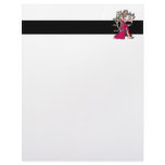 funny miss monster ugly pageant winner cartoon letterhead template