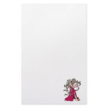 funny miss monster ugly pageant winner cartoon custom stationery