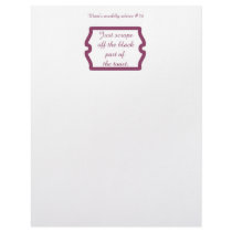 Funny mom quotes on t-shirts and gifts for mom. letterhead
