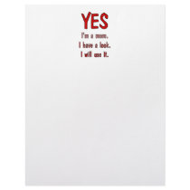 Funny Mom t-shirts: I have a look and will use it. Custom Letterhead