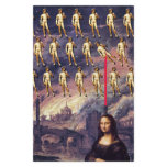Funny Mona Lisa &amp; David Personalized Stationery