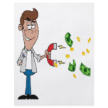 funny money magnet cartoon flyers