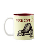 Funny monkey coffee mug