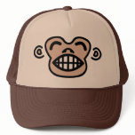 funny monkey. trucker hats