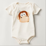 Funny Monkey Head Tee Shirts