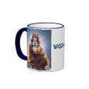 Funny Monkey Mug by hsonkin Funny Monkey Mug