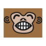 funny monkey. postcards