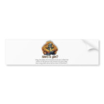 funny monkey saying bumper stickers