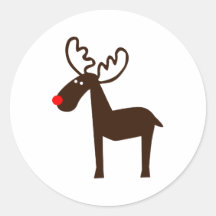 Funny moose elk stickers