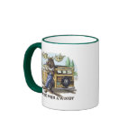 Funny Moose with a Woody by Mudge Studios Mug