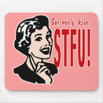 Funny Mother's Day Design Mouse Pads