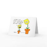Funny Mothers Day Flowers Greeting Cards