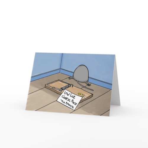 Funny Mouse Birthday Card card