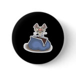 funny mouse in change purse pin