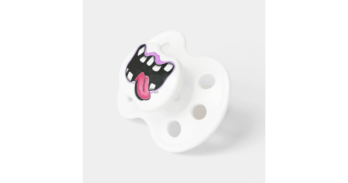 Funny Mouth Pacifier Zazzle
