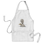 funny mummy popping out aprons
