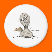funny mummy popping out magnets