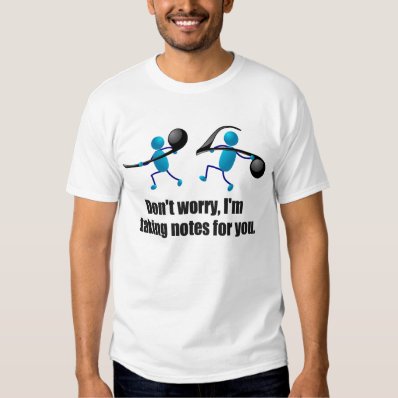 Funny music, taking notes t shirt