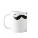funny mustache mug