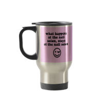 Funny nail salon coffee mug