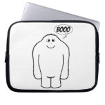 Funny nasty yeti laptop computer sleeve