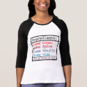 Funny Naughty and Nice T-shirt shirt