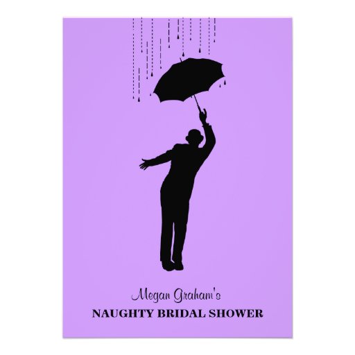 Funny Naughty Bridal Shower Party Invitation Zazzle