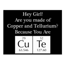 Funny Nerd Chat Up Line Post Card