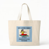 funny new age guru meditation joke bags