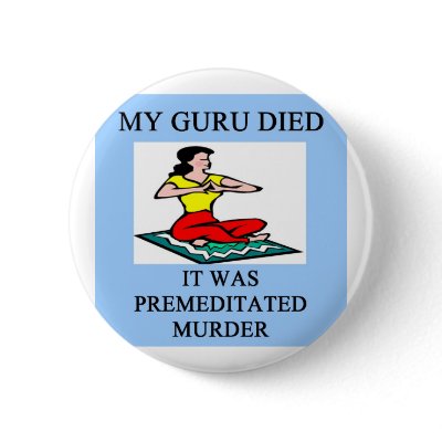 funny new age guru meditation joke pin