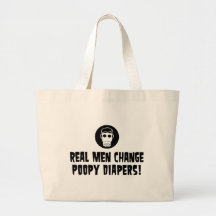 Funny New Dad Canvas Bag