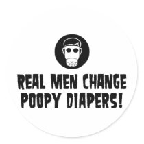 Funny New Dad stickers by magarmor Funny New Dad stickers