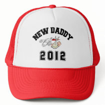 Funny New Daddy 2012 Mesh Hat