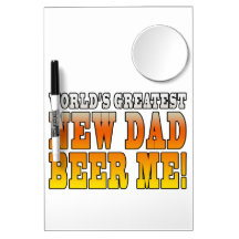 Funny New Fathers : Worlds Greatest New Dad Dry Erase Whiteboards