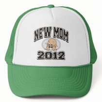 Funny New Mom 2012 Mesh Hat