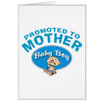 Funny New Mother First Baby Boy cards