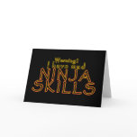 Funny Ninja Joke Greeting Cards