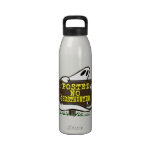Funny No Ghost Hunting Sign Reusable Water Bottle
