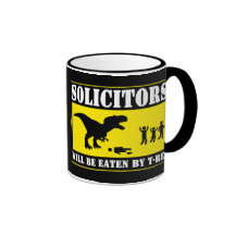 Funny No Soliciting Coffee Mugs