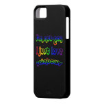 Funny Not Gay Love Rainbows Colors iPhone 5 Cover