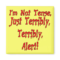 Funny Not Tense T-shirts Gifts Fridge Magnets