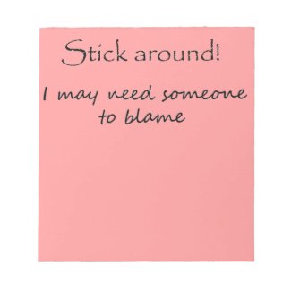 Funny notepads gifts office humor unique gift idea notepad