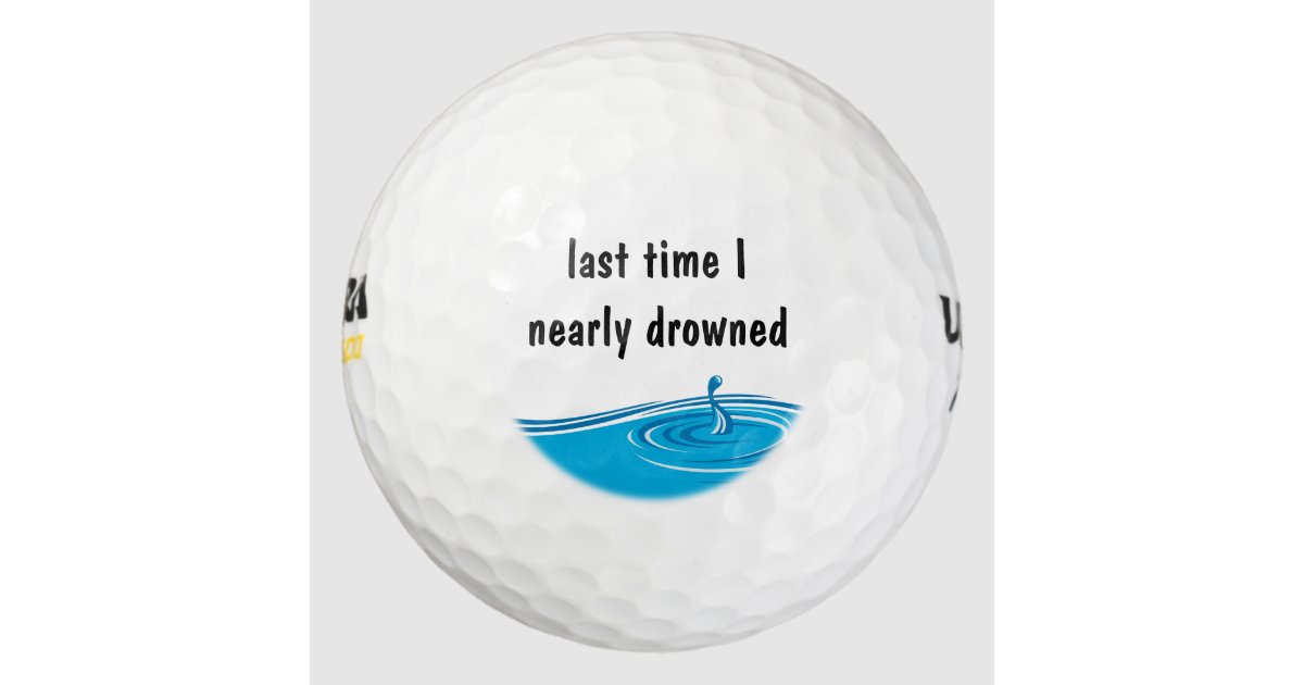 Funny Novelty Golf Balls Zazzle 6400