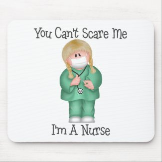 Funny Nurse Gift mousepad