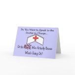 Funny Nurse Gifts cards