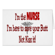 Funny Nurse Gifts Greeting Card
