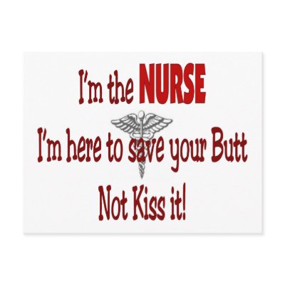 Funny Nurse Gifts post cards