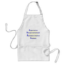 Funny Nurse or Respiratory Therapy Gifts Apron