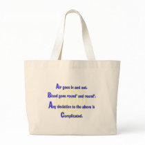 Funny Nurse or Respiratory Therapy Gifts Tote Bags