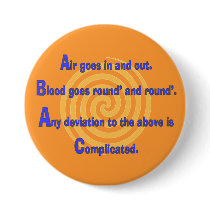 Funny Nurse or Respiratory Therapy Gifts Pin